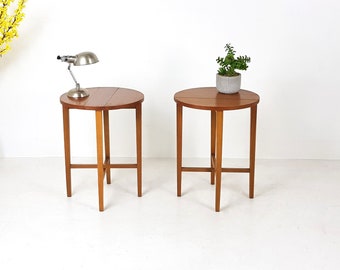 Vintage Bedside Tables / Side Tables - 1960s / 1970s Mid Century Retro