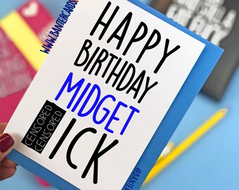 Midget Cards Etsy