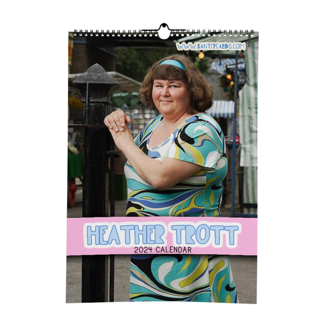 Heather Trott Calendar,2024 Calendar,2024 Planner,funny Calendar