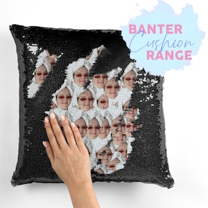 Lewis Capaldi,Sequin Cushion,banter cards,banter gifts,funny gift,cushion covers,sofa decoration,custom gift,decorative cushion,music lovers