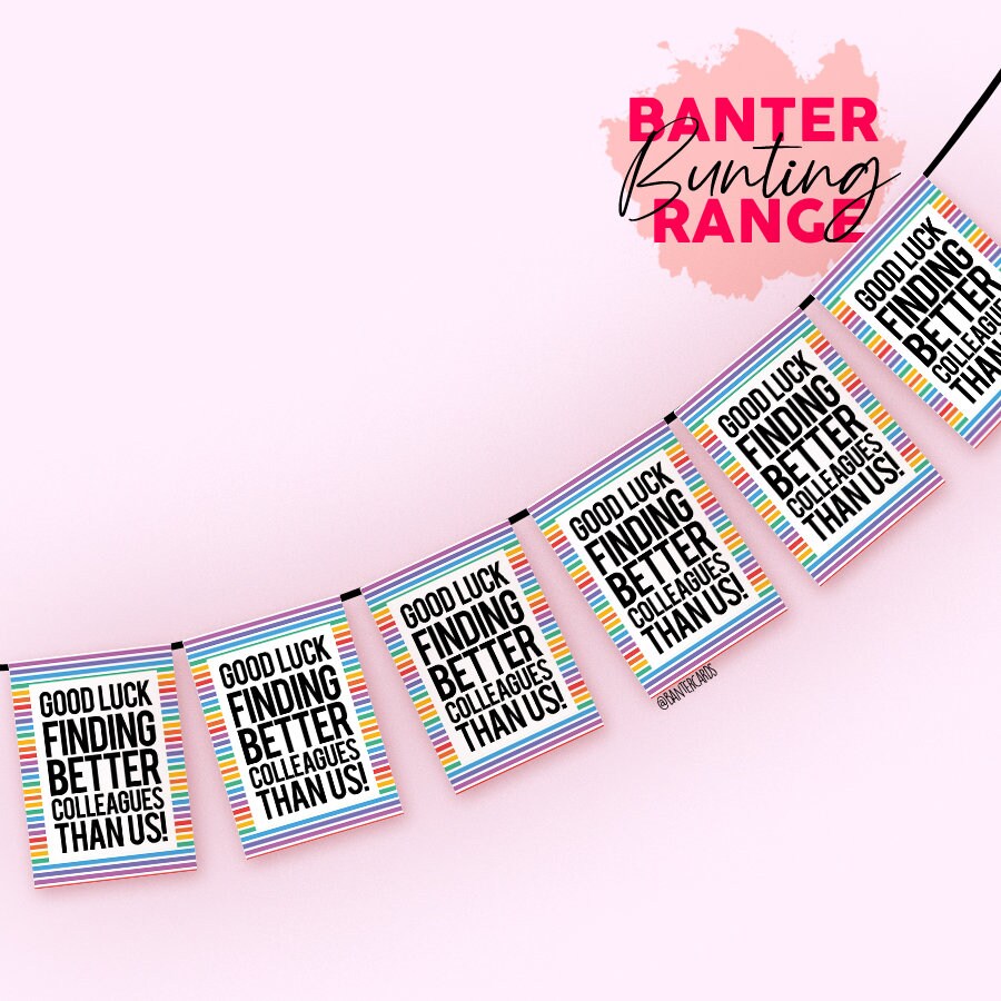 Good Luck Banner Printable