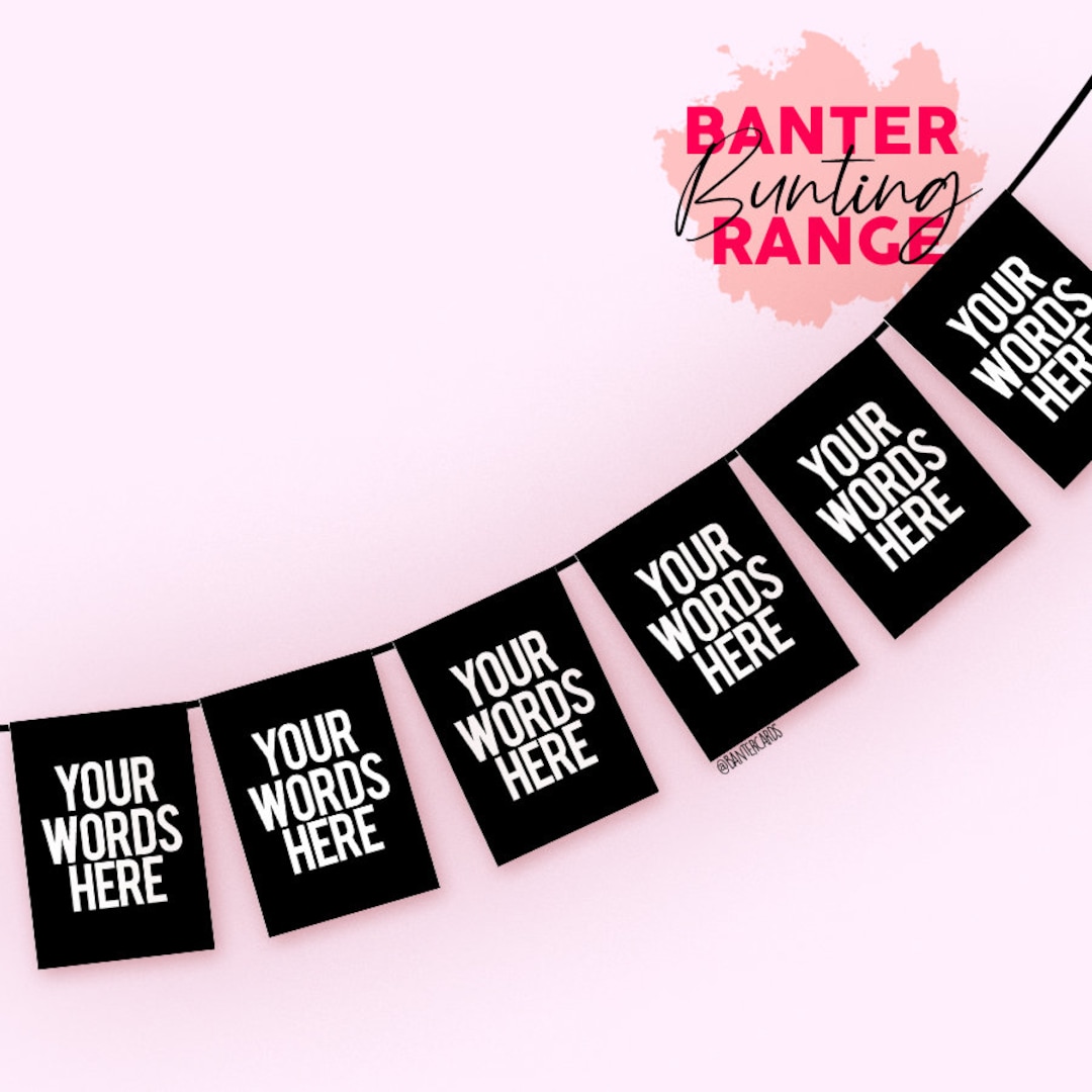 Add Any Words Banner,custom Banner,birthday Banner,party Supplies,party