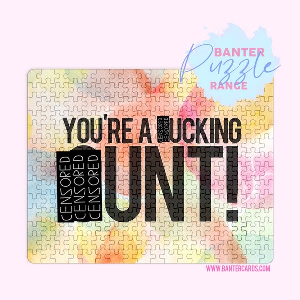 Rude Jigsaw Puzzle Etsy