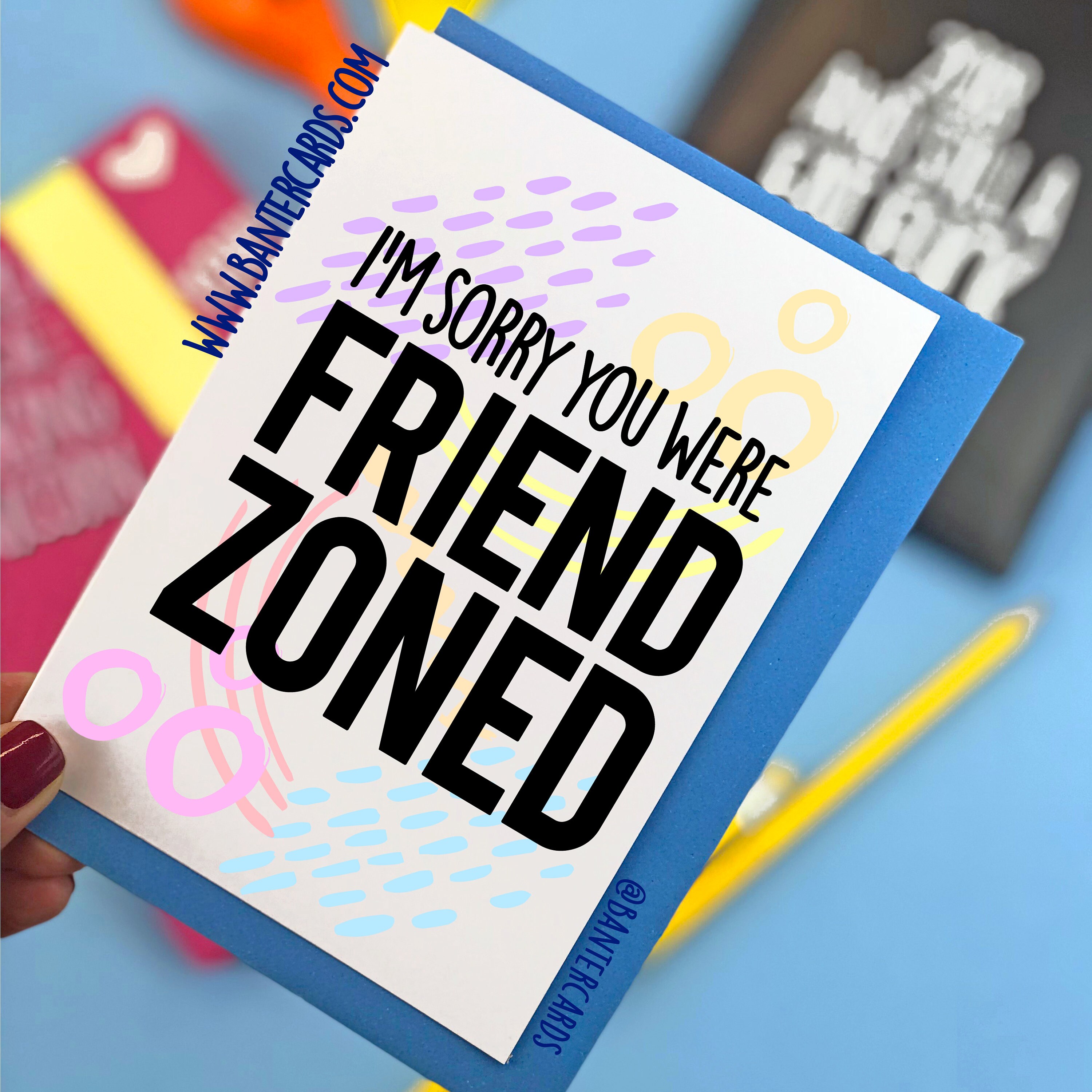 Friend Zone Card - Etsy