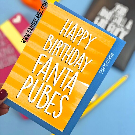 Joyeux Anniversaire Fanta Pubis Aquarelle Fb Droles Cartes Etsy Joyeux Anniversaire Fanta Pubis Aquarelle Fb Droles Cartes Etsy