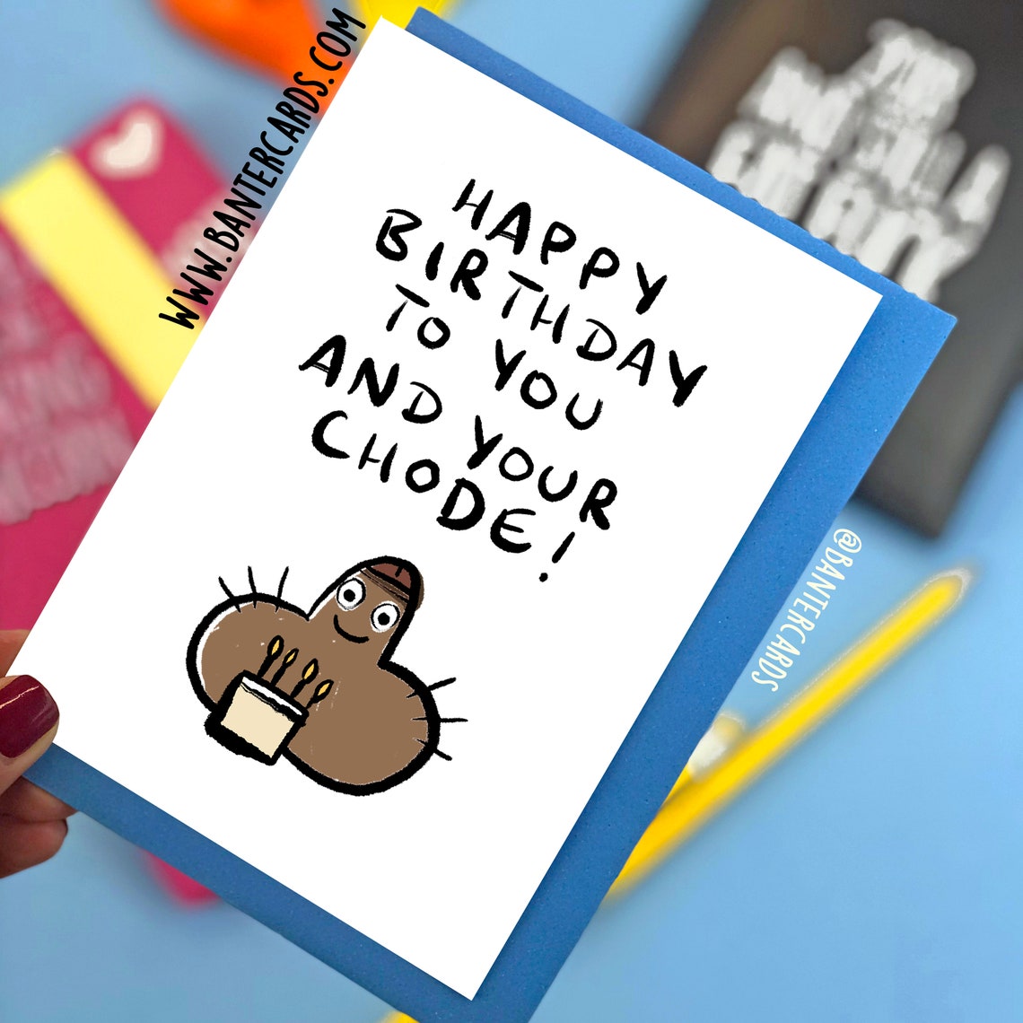 Happy Birthday to You and Your Chode PC 02 Fbfunny - Etsy