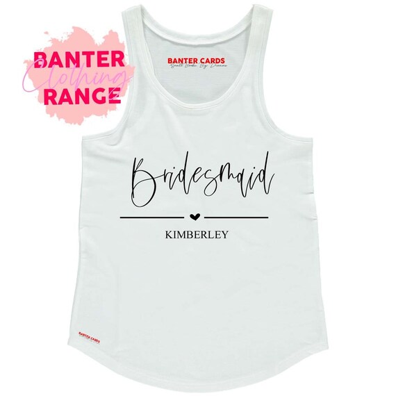 Bridesmaid clearance vest tops