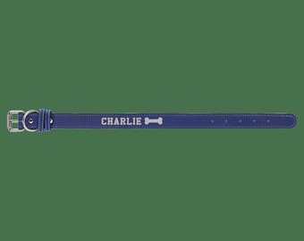 Small Leatherette Dog Collar
