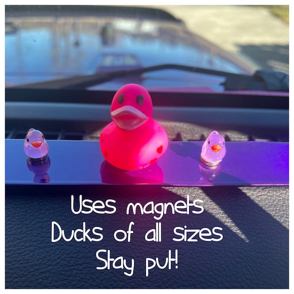 Duck Landing Strip, duck holder, rubber duck mount, duck dash holder, Duck Duck Jeep Holder, magnetic duck holder, ducks in a row, 4x4 gift