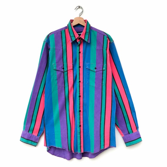 Vintage wrangler cowboy shirt