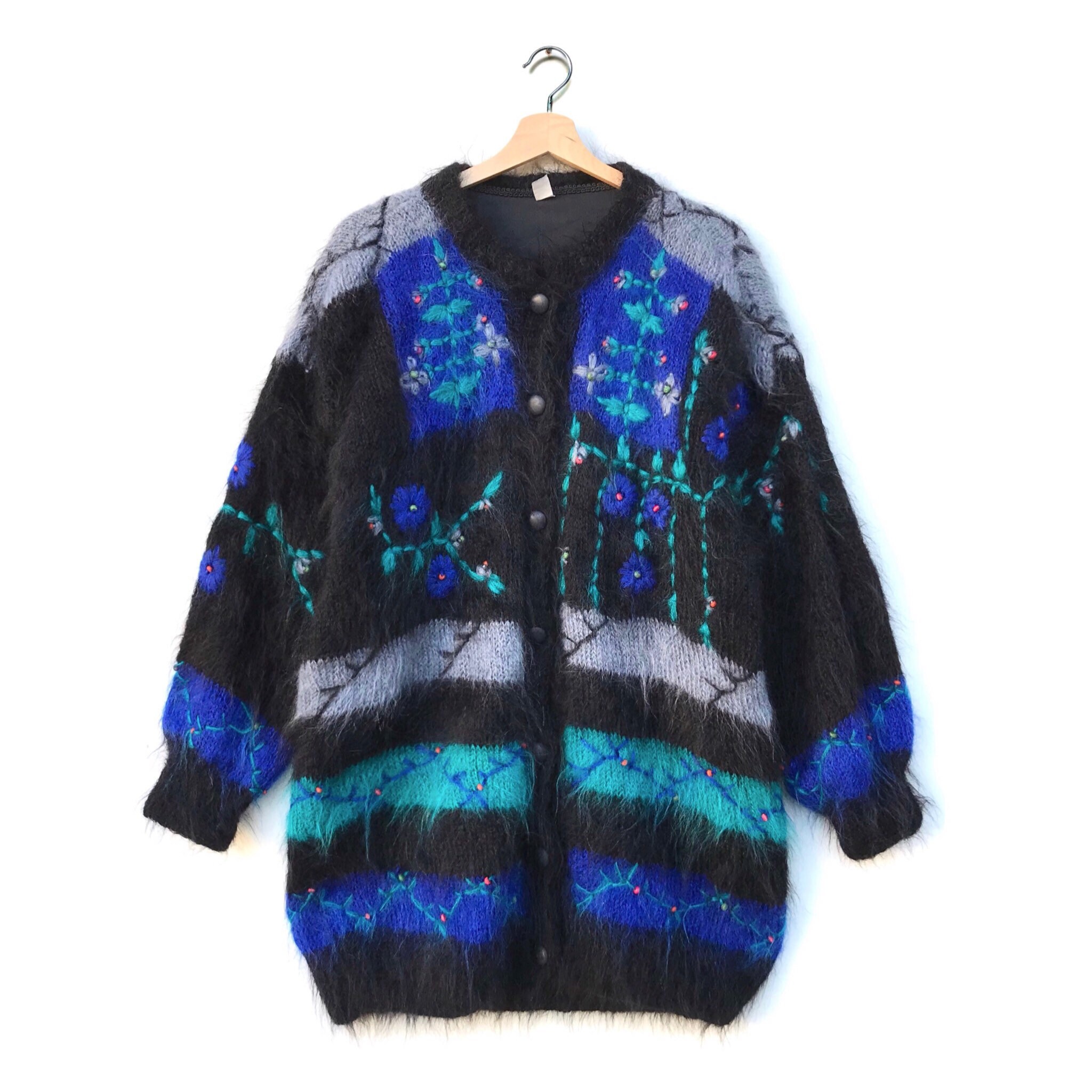 Buy Vintage Mohair Wool Jacket/maxi Cardigan Online in India - Etsy