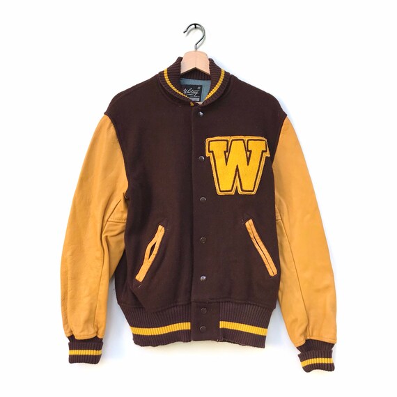 Vintage Whiting teddy bomber jacket