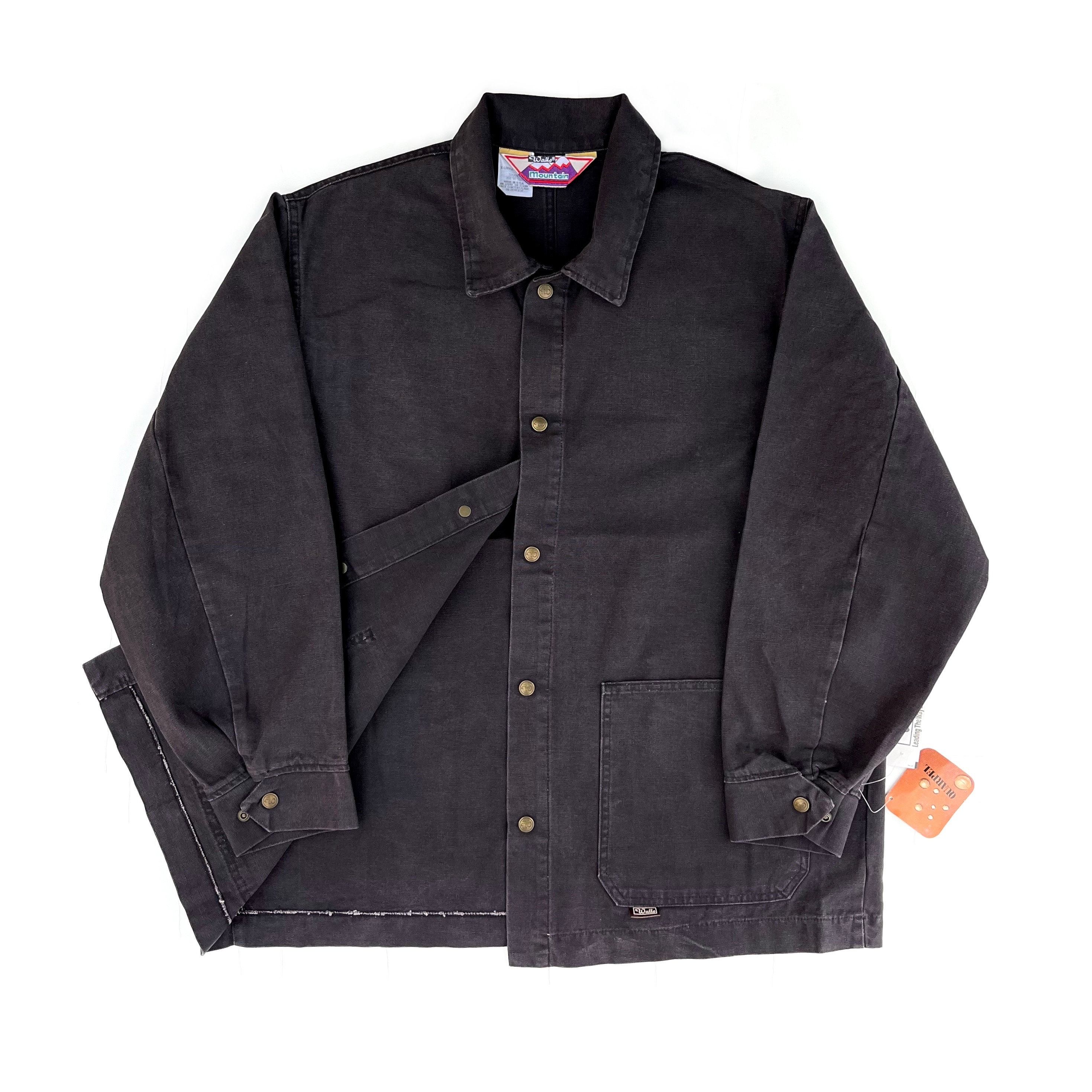 Chemise De Travail Vintage Filson Homme Taille L - Kaki Made USA - Années 90 Extra Longue