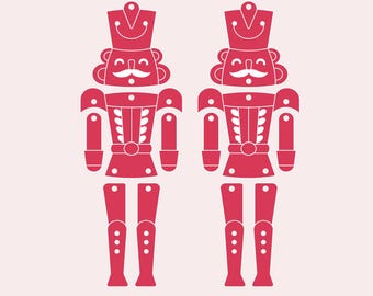 Christmas nutcracker earrings SVG, Christmas engraving pattern, Christmas tree toy template, Fairy laser svg, Glowforge nutcracker keychain