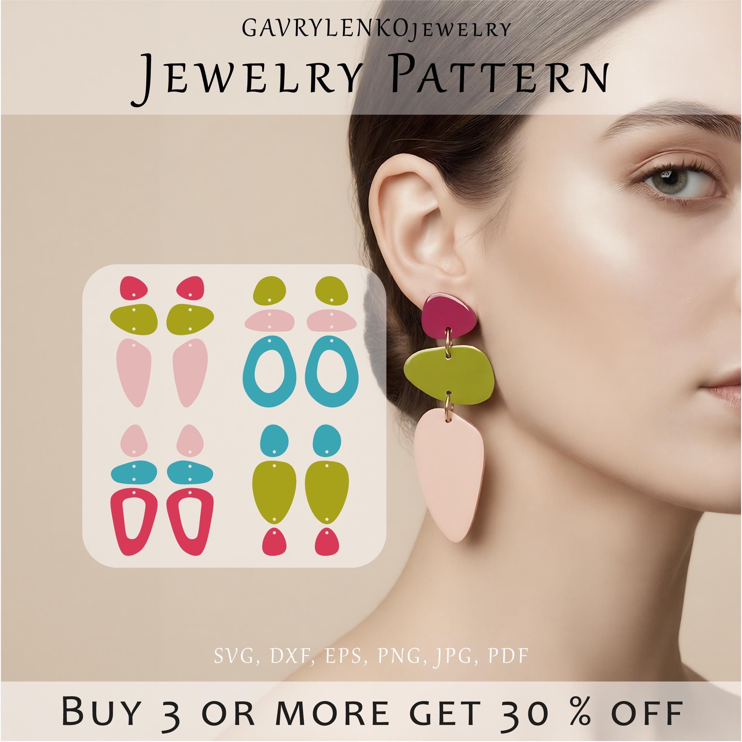 Asymmetrical Earring - Etsy