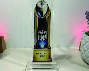 Tina&Co Personalized Fantasy Football Trophy  Customized Fantasy Football Trophy 2024 Awards and Trophies   Designs with Engraving Included