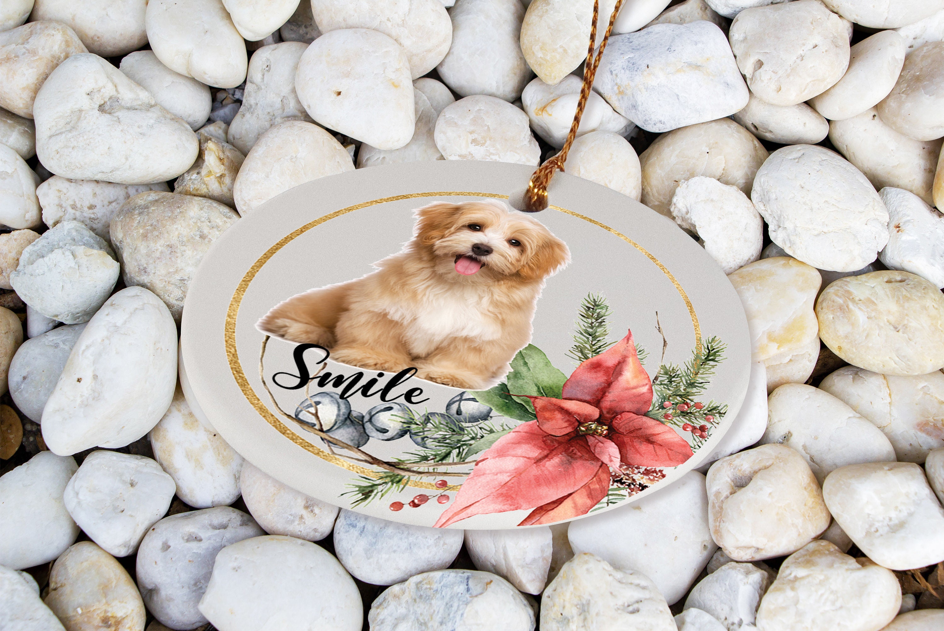 Personalized Pet Ornament With Photo, Custom Dog Ornament, Dog Photo ...
