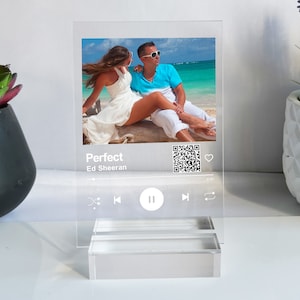 Custom Music Plaque , Personalized Song Plaque, Any Photo , Song, Any Playlist, Album Cover, Music Gift, Music Prints