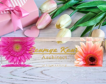 Personalized Name Plate for Desk  Custom Office Decor Nameplate Sign  Desk Organize Gift