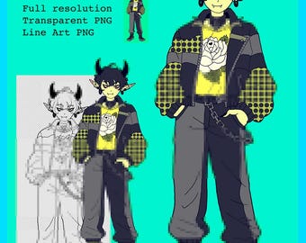 Demonic Adoptable Character Design