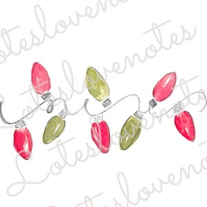 Christmas Lights Clip Art