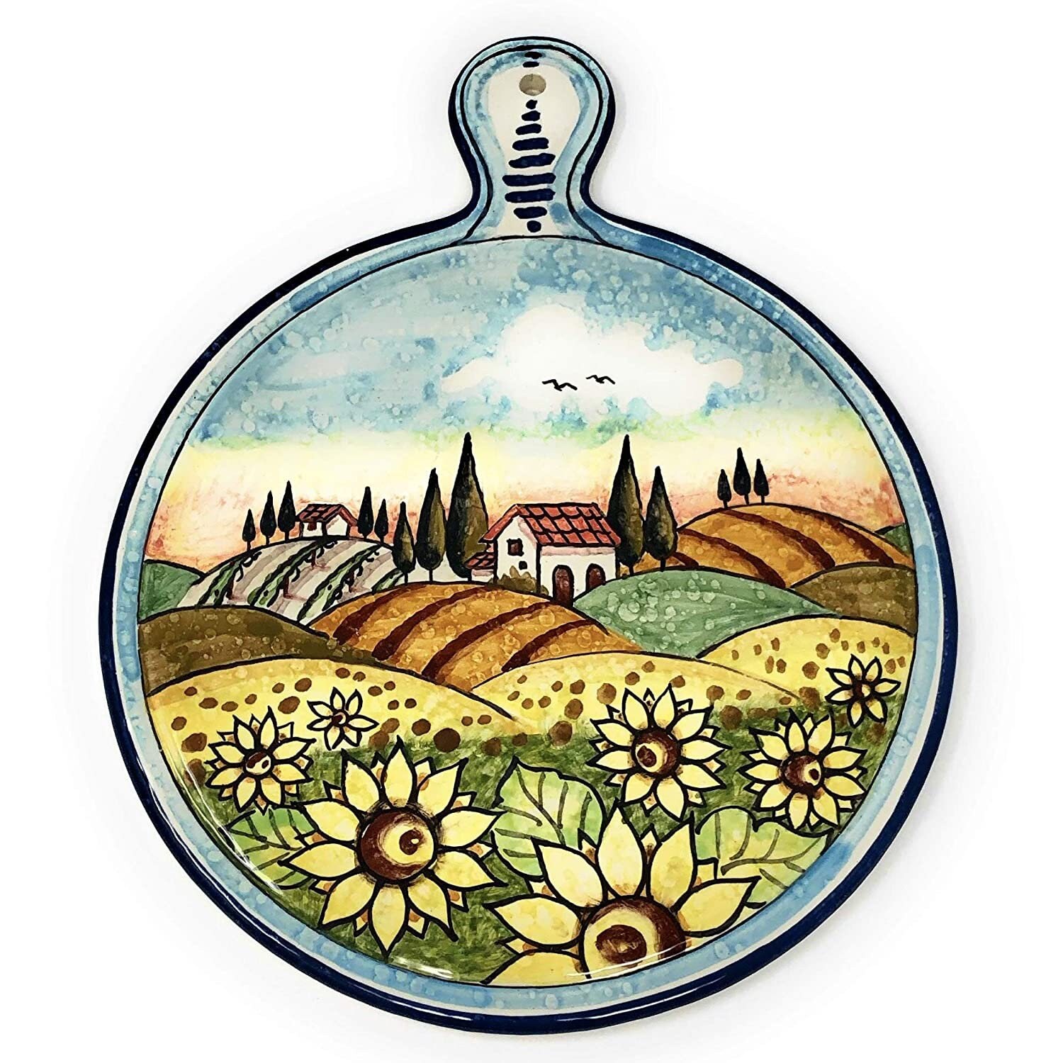 Trivets & Pot Holders Italian Ceramic Art Utensil Kitchenware Tile