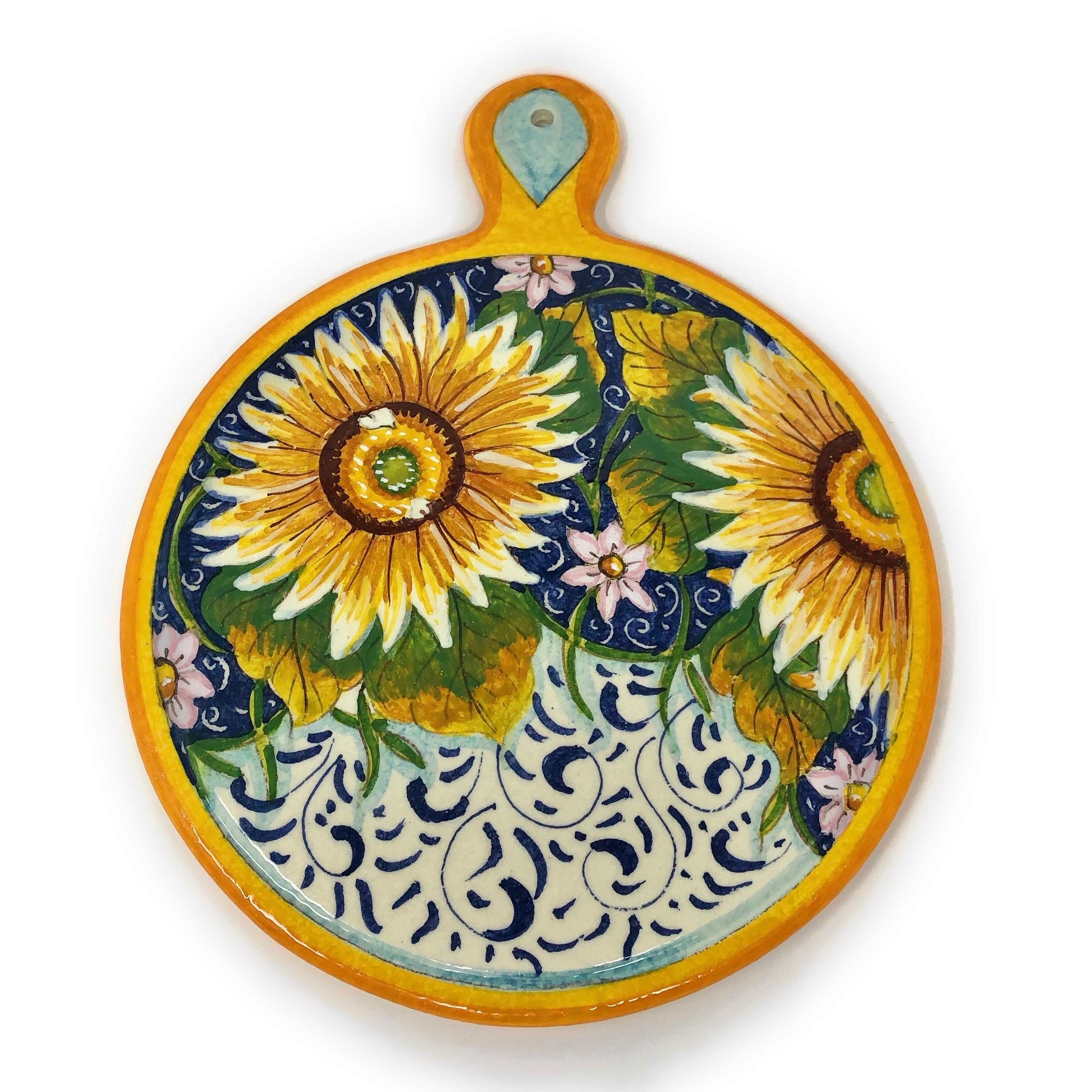 Trivets & Pot Holders Italian Ceramic Art Utensil Kitchenware Tile