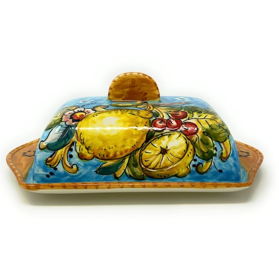 大皿イタリア製　大絵皿　イタリア製　装飾皿　陶器 CERAMICHE FROM FLORENCE絵柄 大皿イタリア製