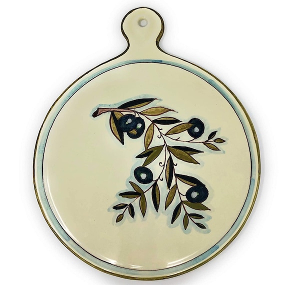 Trivets & Pot Holders Italian Ceramic Art Utensil Kitchenware Tile ...