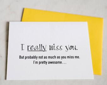 Better Than A Text - Dear 52 Project Pack  - Set of 52 Funny Cards Friends Blank Inside Just Because Miss You Social Distancing Quarantine