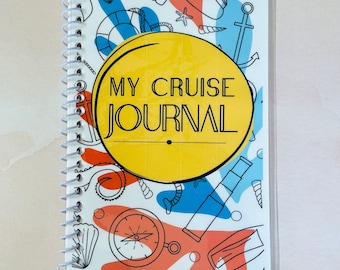 Cruise Journal Printable, Kids Vacation Activity Book (Digital Download)