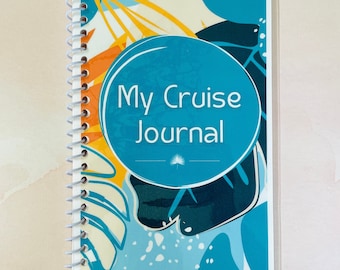 Family Cruise Journal, Kids Vacation Memory Book (Digital Download)