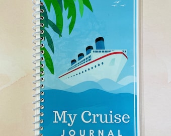 Cruise Journal Printable: Family Vacation Memory Keepsake (Digital Download)