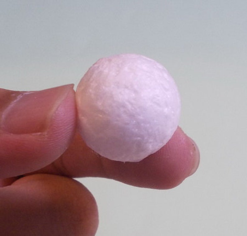 50 Styrofoam Balls size 22 MM Styrofoam Balls Supplies Etsy