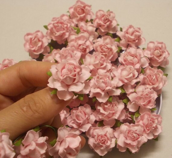 25 paper flowers size 1 mulberry paper craft flower etsy paper rose flower craft