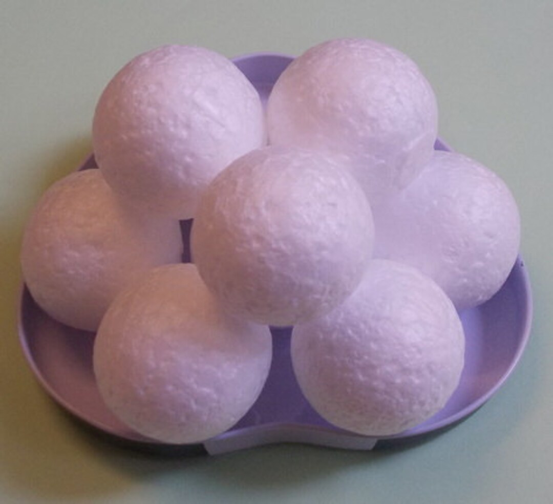 120mm 12cm blanco poliestireno espuma bolas 3D bolas de espuma de  poliestireno bolas esferas de ciencia proyecto, adornos de Navidad,  artesanías de