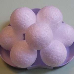 20 Styrofoam balls (Size 40 MM or 1.5") Styrofoam balls supplies, White styrofoam ball.
