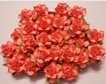 25 papierroze moerbeiboom: 1,5" ambachtelijke bloemen