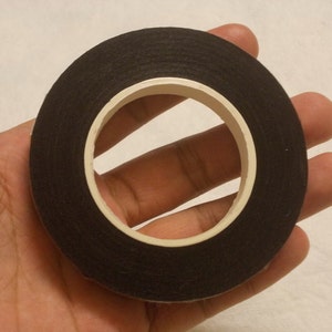 2 Rolls, Paper Floral Stem Tape Size 0.5 x 27.5 M Artificial Floral Stem Tape, Brown Floral Tape. image 1