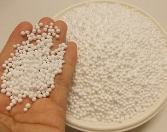 White Styrofoam Balls: Tiny Craft Snow, Slime Supplies (5 Cups/50oz)