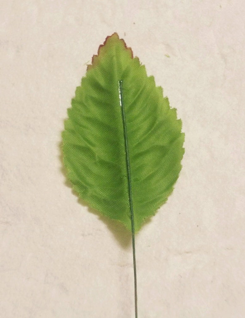 Fabric Craft Leaves 5o Big Leaf Green Leaf. Leaf Satin Size 1.5x2.5 Fabric Craft Flower