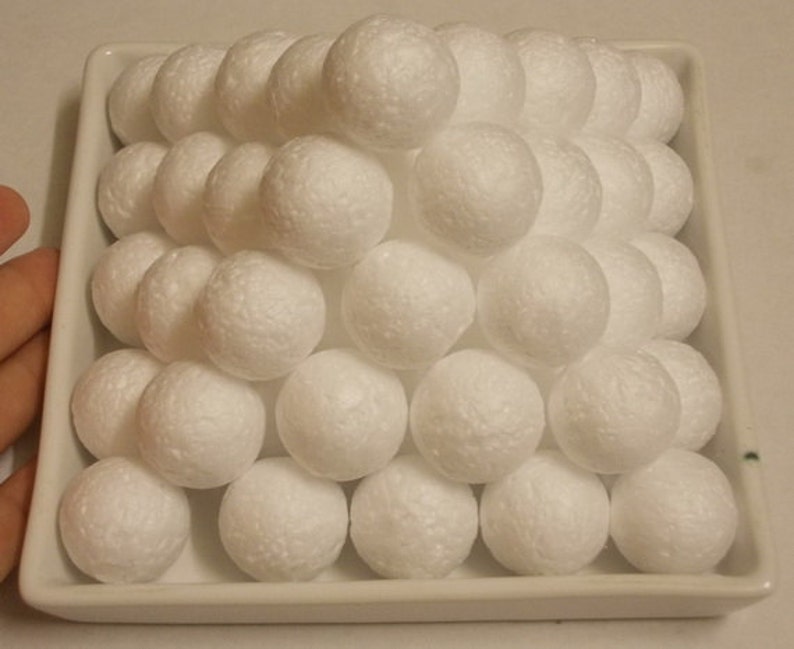 50 Styrofoam Balls size 25 MM or 1 Styrofoam Balls - Etsy