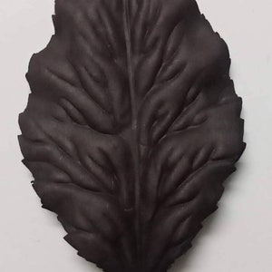 20 Large Leaf (Size 8.5cmx15cm) Mulberry Paper Craft Leaves, Paper leaf, Brown Leaf.