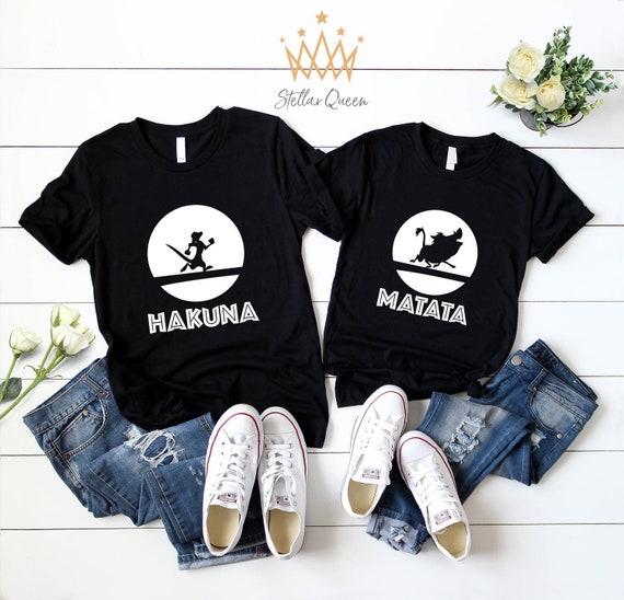 Hakuna Matata Disney Matching Shirts 