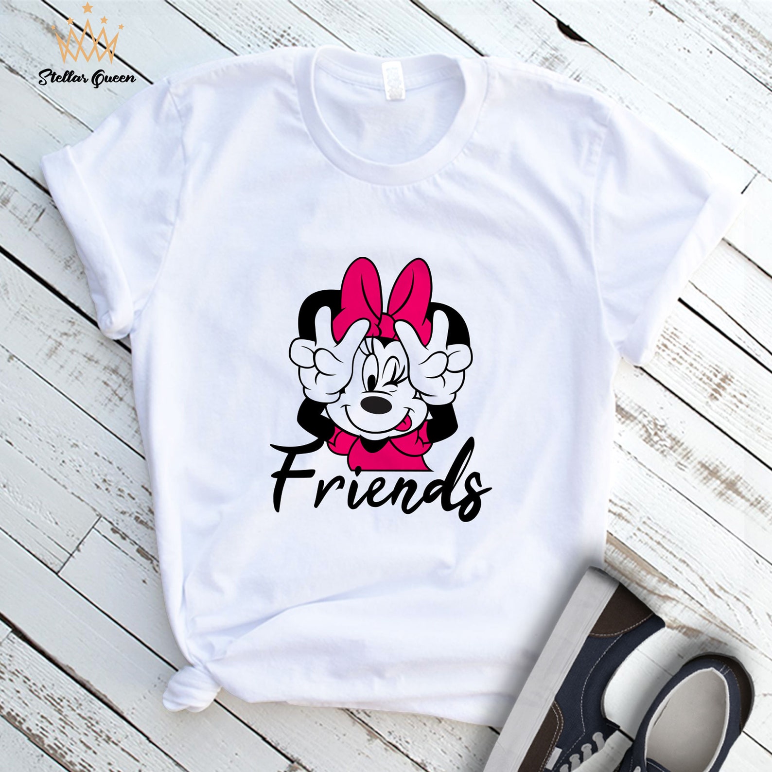 Best Friends Disney Matching Shirts Minnie and Daisy Disney Etsy