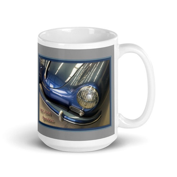 356 Speedsters  White glossy mug