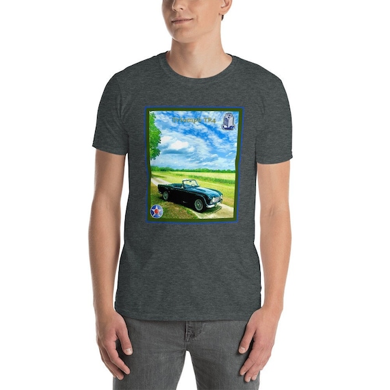 Triumph TR4 In a field of it's own. Short-Sleeve Unisex T-Shirt