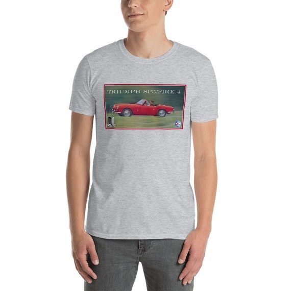 RED Triumph Spitfire 4, Short-Sleeve Unisex T-Shirt
