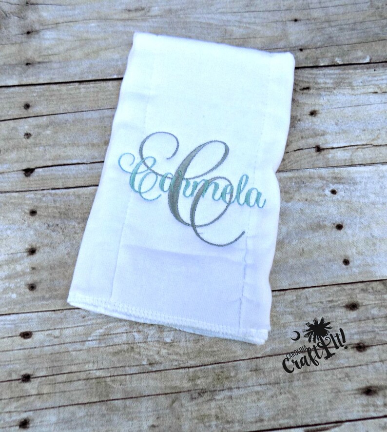 Bodysuit Burp cloths Embroidered Princess has arrived Personalized Baby Shower Gift Girl