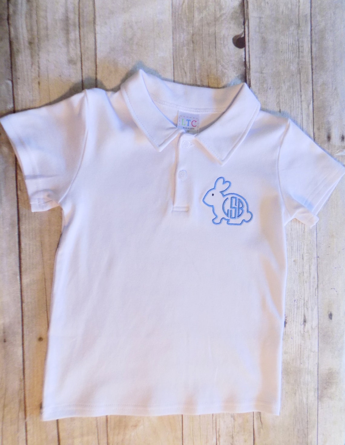 Boys Easter Polo Toddlers Easter Polo shirtMonogram Etsy